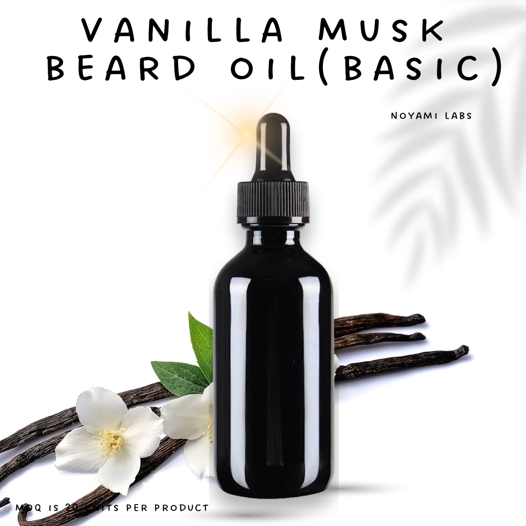Vanilla Musk Beard Oil (Basic)