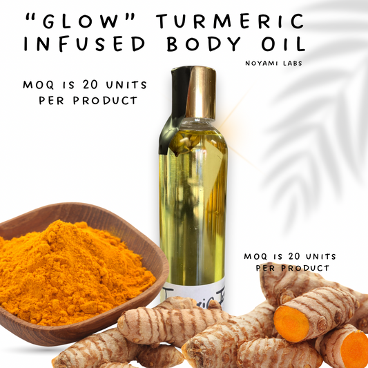 ”Glowing” Turmeric Infused Body Oil